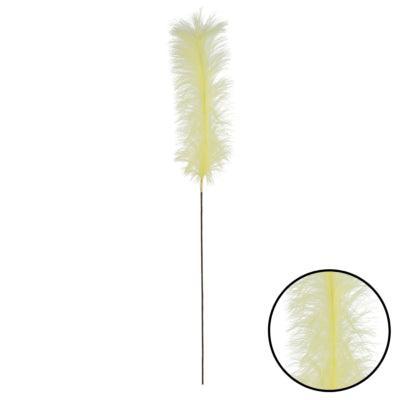 Countryfield kunsttak pluim m geel 112 cm | 24 stuks