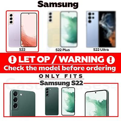 Lunso - Gehard Beschermglas - Full Cover Tempered Glass - Samsung Galaxy S22 Lunso - Gehard Beschermglas - Full Cover Tempered Glass - Samsung Galaxy S22