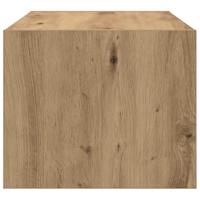 Tv-meubelen 2 st 60x31x25,5 cm bewerkt hout artisanaal eiken - thumbnail