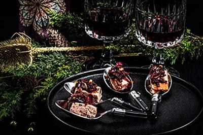 Laguiole Style de Vie Amuselepel Premium Line Zwart - 6 stuks Laguiole Style de Vie Amuselepel Premium Line Zwart - 6 stuks