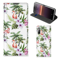 Sony Xperia L4 | Hoesje maken | Flamingo Palms - thumbnail