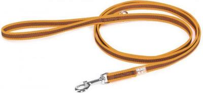 Antislip Hondenriem - 14mm x 1,8m - Met handvat & O-ring - Oranje Antislip Hondenriem - 14mm x 1,8m - Met handvat & O-ring - Oranje