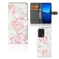 Xiaomi 13 Lite Hoesje Lovely Flowers | Portemonnee hoesje - thumbnail