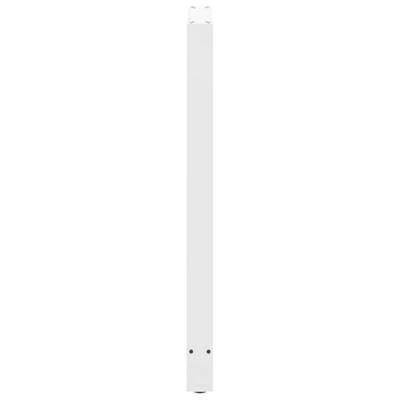 Bartafelpoten 2 st 60x(110-111) cm staal wit