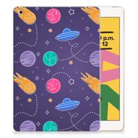 Apple iPad 10.2 | iPad 10.2 (2020) | 10.2 (2021) Leuke Siliconen Hoes Space - thumbnail