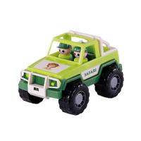 Cavallino jeep groen met 2 speelfiguren - thumbnail
