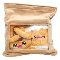 Yummis Together Plush Figures 2 Pack Pretzel & Beer in Take Away Bag 21 cm - thumbnail