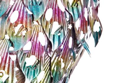 Wanddecoratie Home ESPRIT Multicolour Hagedis 25 x 6,5 x 51 cm Wanddecoratie Home ESPRIT Multicolour Hagedis 25 x 6,5 x 51 cm