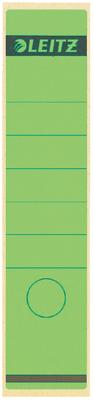 Leitz rugetiketten, zelfklevend, ft 6,1 x 28,5 cm, pak van 10 stuks, groen