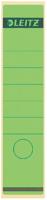 Leitz rugetiketten, zelfklevend, ft 6,1 x 28,5 cm, pak van 10 stuks, groen - thumbnail