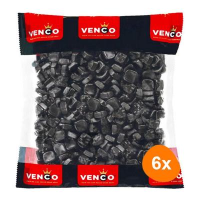 Venco - Menthol Kruisdrop - 6x 1kg