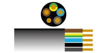 Enzo Kabel H07 Neopreenkabel 5x2,50 qmm NWPK - 1232282