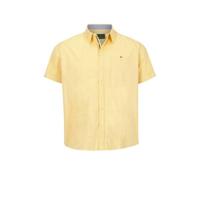 Charles Colby looose fit overhemd YVEN Plus Size geel - thumbnail