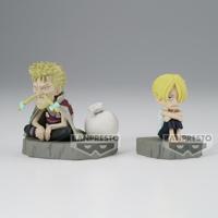 One Piece WCF Log Stories Figure - Sanji & Zeff (Stranded) - thumbnail
