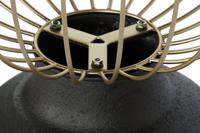 Bijzettafel DKD Home Decor 43,5 x 43,5 x 63,5 cm Spar Metaal - thumbnail