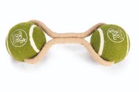 Beeztees Minus One duo tennisbal koord - thumbnail