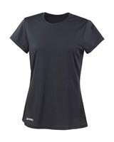 Spiro RT253F Women´s Quick Dry Shirt - Black - XS (34) - thumbnail