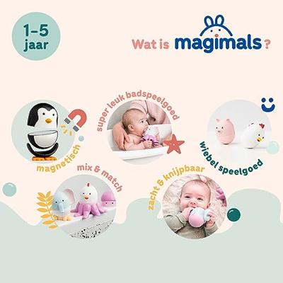 Clics Magimals wibly wobly safari magnetisch speelgoed - thumbnail