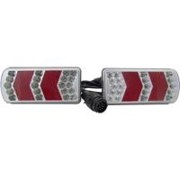 Berger & Schröter Aanhangerverlichtingsset 13-polig Knipperlicht, Remlicht, Kentekenverlichting, Mistachterlicht, Reflector, Achteruitrijlicht, Achterlicht - thumbnail