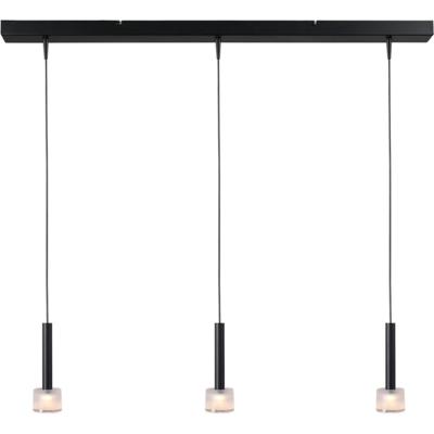 Masterlight 3-lichts hanglampFabro led - zwart - 2991-05-05-100-3