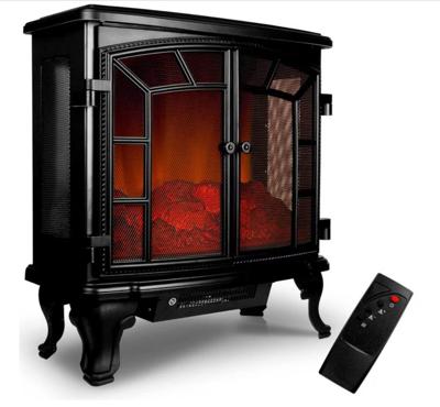 Monzana Elektrische Sfeerhaard - 2-deurs - met - open - haard - vlameffect - 2000W Monzana Elektrische Sfeerhaard - 2-deurs - met - open - haard - vlameffect - 2000W