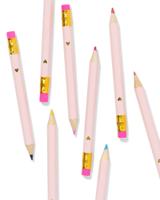 HEMA Uitdeel potlooden prinses - 8 stuks (roze) - thumbnail