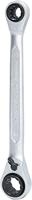 Brilliant Tools BT013901 Dubbele ringsleutelratelset Sleutelbreedte (metrisch) 10 - 19 mm - thumbnail