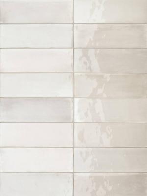 Wandtegel wit Sartoria Tbrick 16x5cm seashell glans gerectificeerd