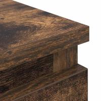 Tv-meubel 40x35x54 cm spaanplaat gerookt eikenkleurig - thumbnail