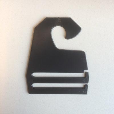 Dashanger 44 mm zwart 100 stuks