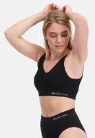 Naadloze BH&apos;s - Fleur Top - Bustier BH top - Basic bralette zwart en huidskleur - thumbnail