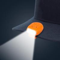 Draagbare 90 graden aanpassing Mini LED Hat clip licht koplamp koplicht voor Camping vissen wandelen (geel) - thumbnail