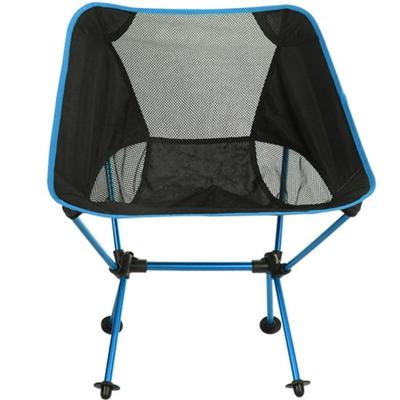 Outdoor draagbare vouwen Camping stoel licht vissen strandstoel luchtvaart aluminiumlegering rugleuning fauteuil