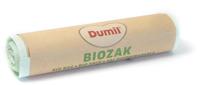 Dumil bio vuilniszak voor GFT, 16 micron, 20 l, rol van 8 stuks, groen - thumbnail