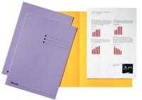 Esselte dossiermap lila, karton van 180 g/m², pak van 100 stuks - thumbnail