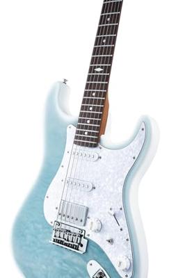 Mooer MSC40 Pro Guitar Dreamy Blue elektrische gitaar met gigbag