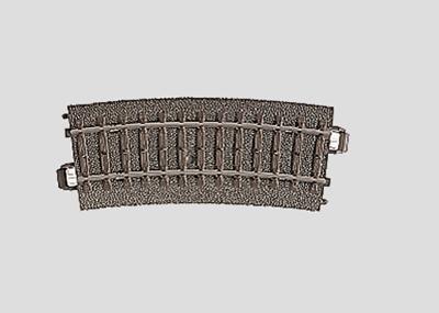 H0 Märklin C-rails (met ballastbed) 24115 Gebogen rails 6 stuk(s)