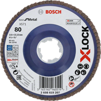 Bosch Accessories 2608619207 Lamellenschuurschijf Diameter 115 mm Boordiameter 22.23 mm 1 stuk(s) - thumbnail
