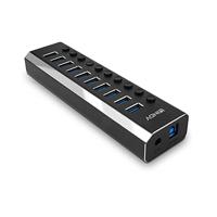 LINDY 43370 USB 3.2 Gen 1-hub Zwart - thumbnail