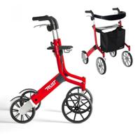 Trust Care Let&apos;s Go Out rollator rood - thumbnail