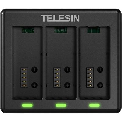Telesin Triple batterij oplader voor 3 batterijen - GoPro Hero 13