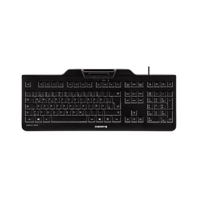 Toetsenbord met smartcardlezer Cherry KC 1000 SC Zwart QWERTY