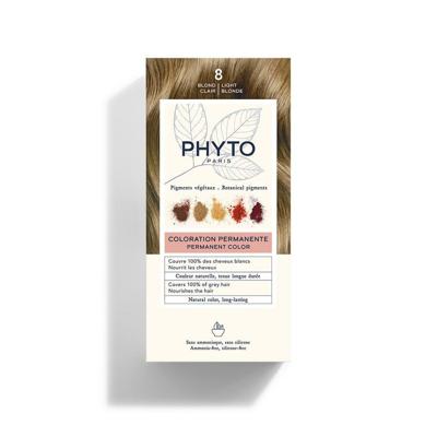 Phyto Phytocolor Permanent Color 8 Blond clair Haarverf 112 ml Phyto Phytocolor Permanent Color 8 Blond clair Haarverf 112 ml
