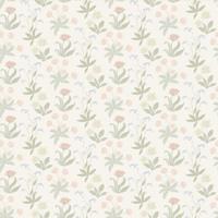 Dutch Wallcoverings Langenas - Fleur Green - Groen - thumbnail