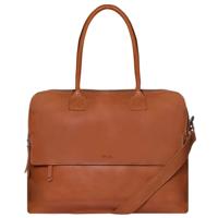 MyK Bag Focus Schoudertas / Handtas 15'' Caramel - thumbnail