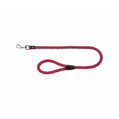 TRIXIE HONDENRIEM CAVO FUCHSIA / GRIJS 100X1,2 CM