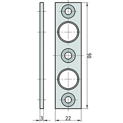 Basi 9552-0001 Dievenklauw Metaal