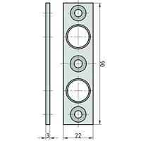 Basi 9552-0001 Dievenklauw Metaal - thumbnail
