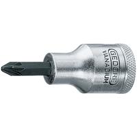 Gedore IKS 19 PZD 2 6156680 Kruiskop Pozidriv Schroevendraaierdop PZ 2 1/2 (12.5 mm) - thumbnail