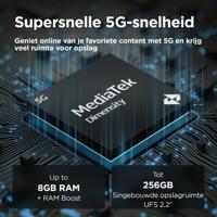 Motorola moto g55 5G 16,5 cm (6.49") Dual SIM Android 14 USB Type-C 8 GB 256 GB 5000 mAh Grijs - thumbnail